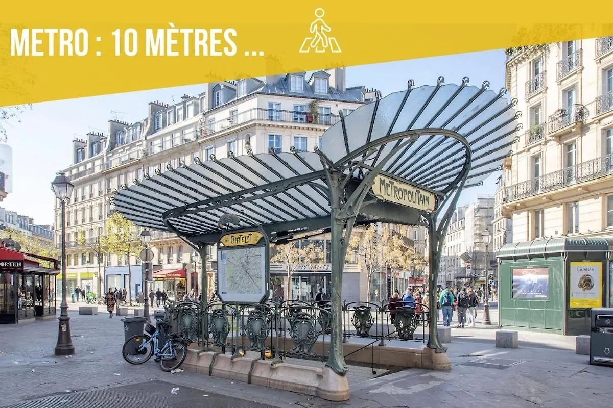 Superbe Appartement Aux Halles I Paris 0*,  France
